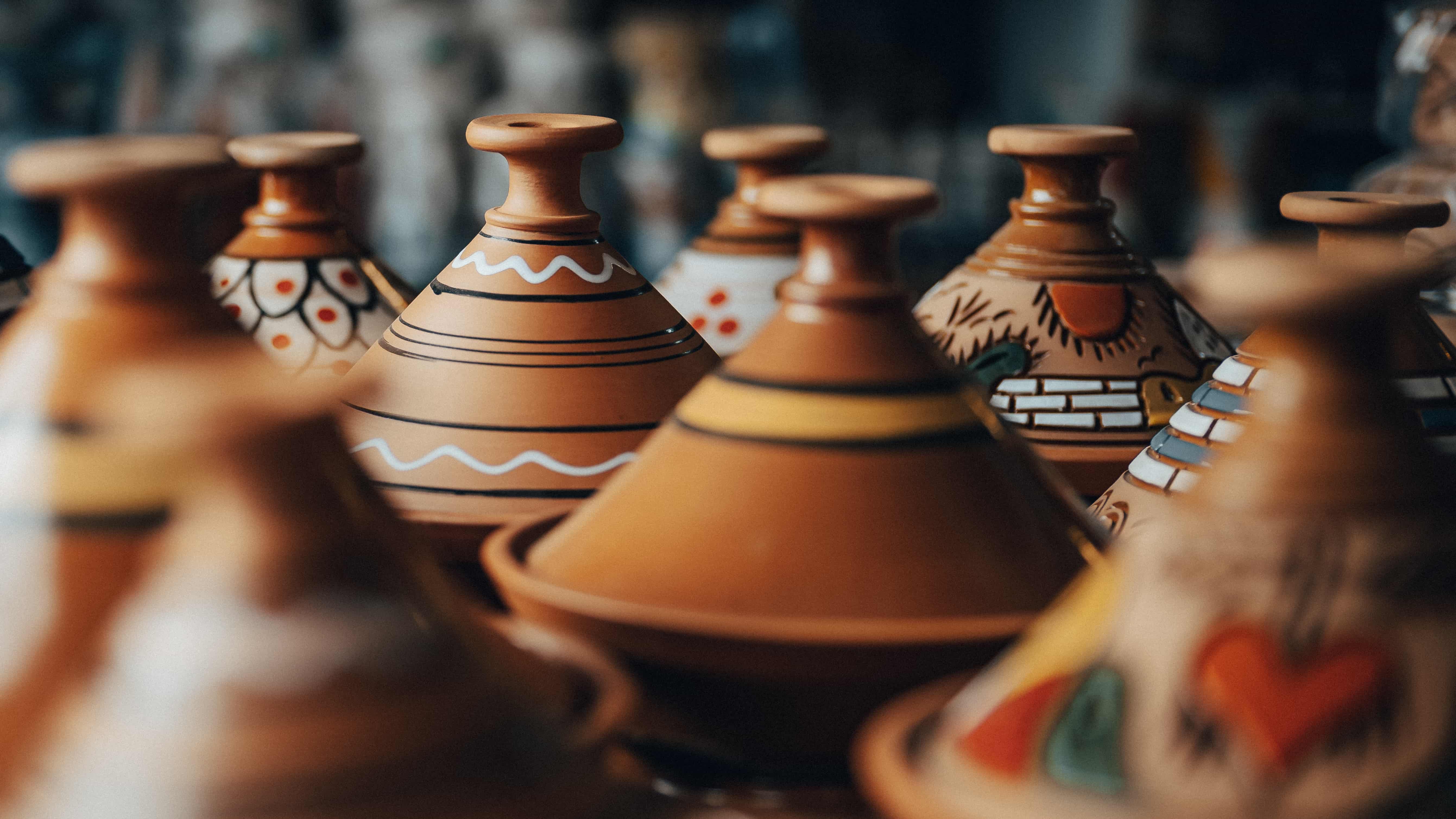 Paragliding view of mountains